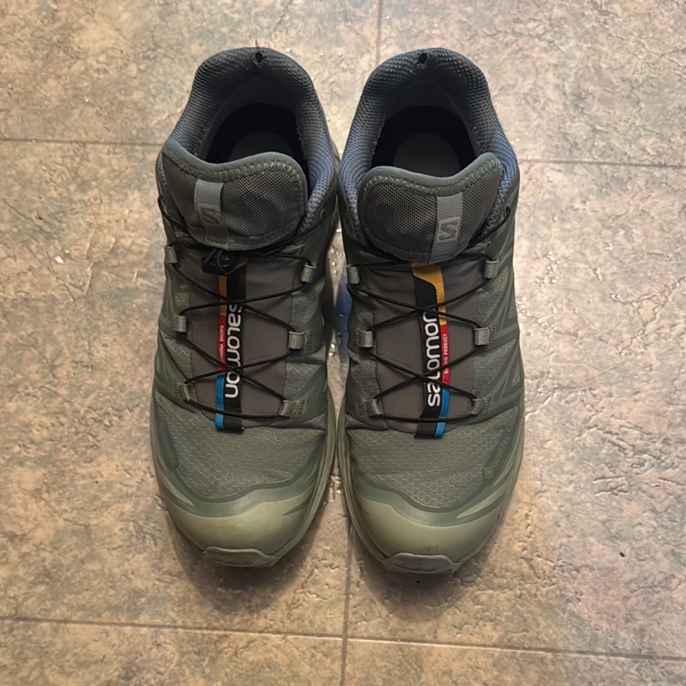 Salomon Men's Green Trail Running Shoes